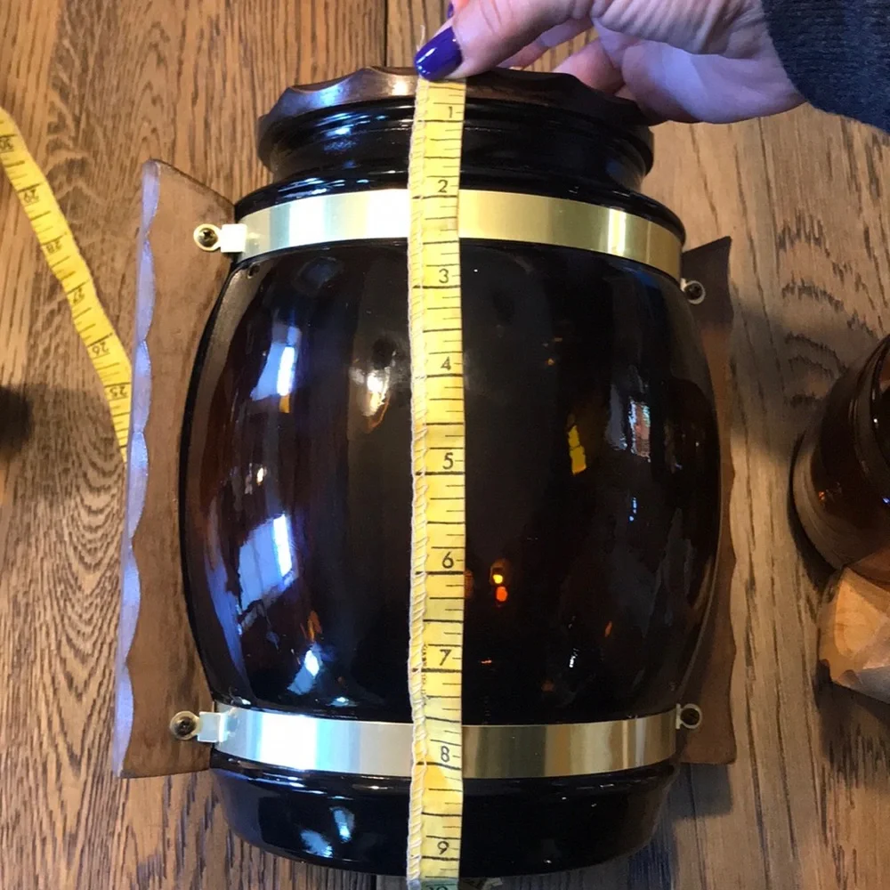 Retro Vintage Siesta Ware large covered container jar